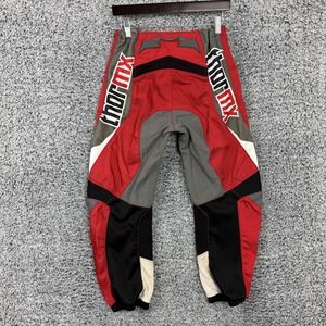 Thor Motorcross Pants Mens 28 Red MX Phase Padded Adjustable Waist Bike